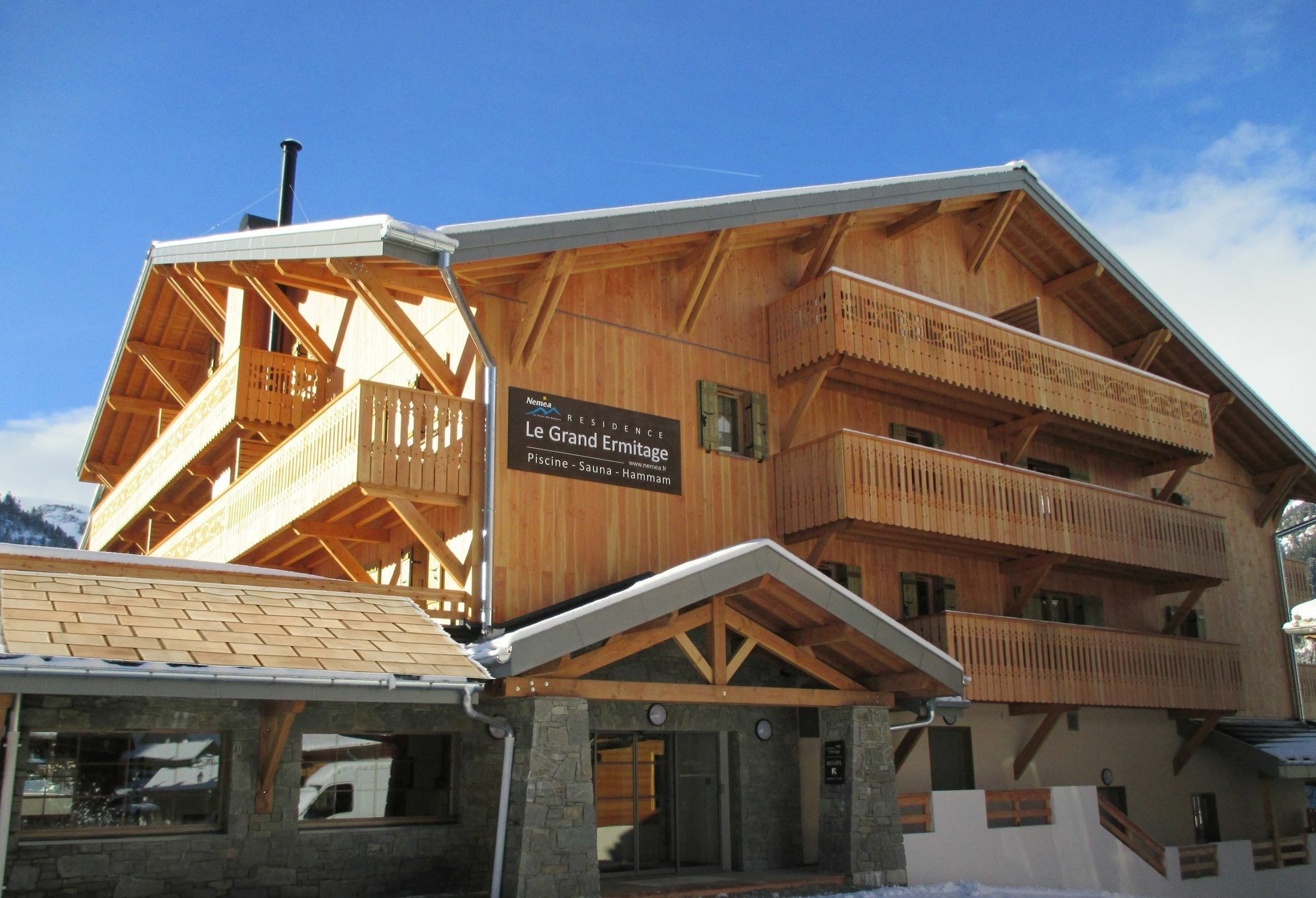 Châtel Residence Nemea Le Grand Ermitage מראה חיצוני תמונה