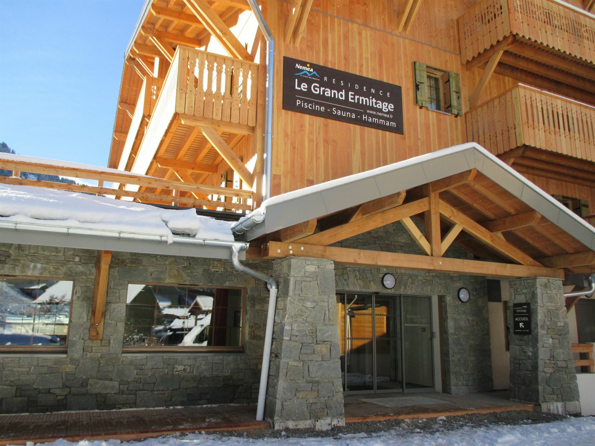 Châtel Residence Nemea Le Grand Ermitage מראה חיצוני תמונה
